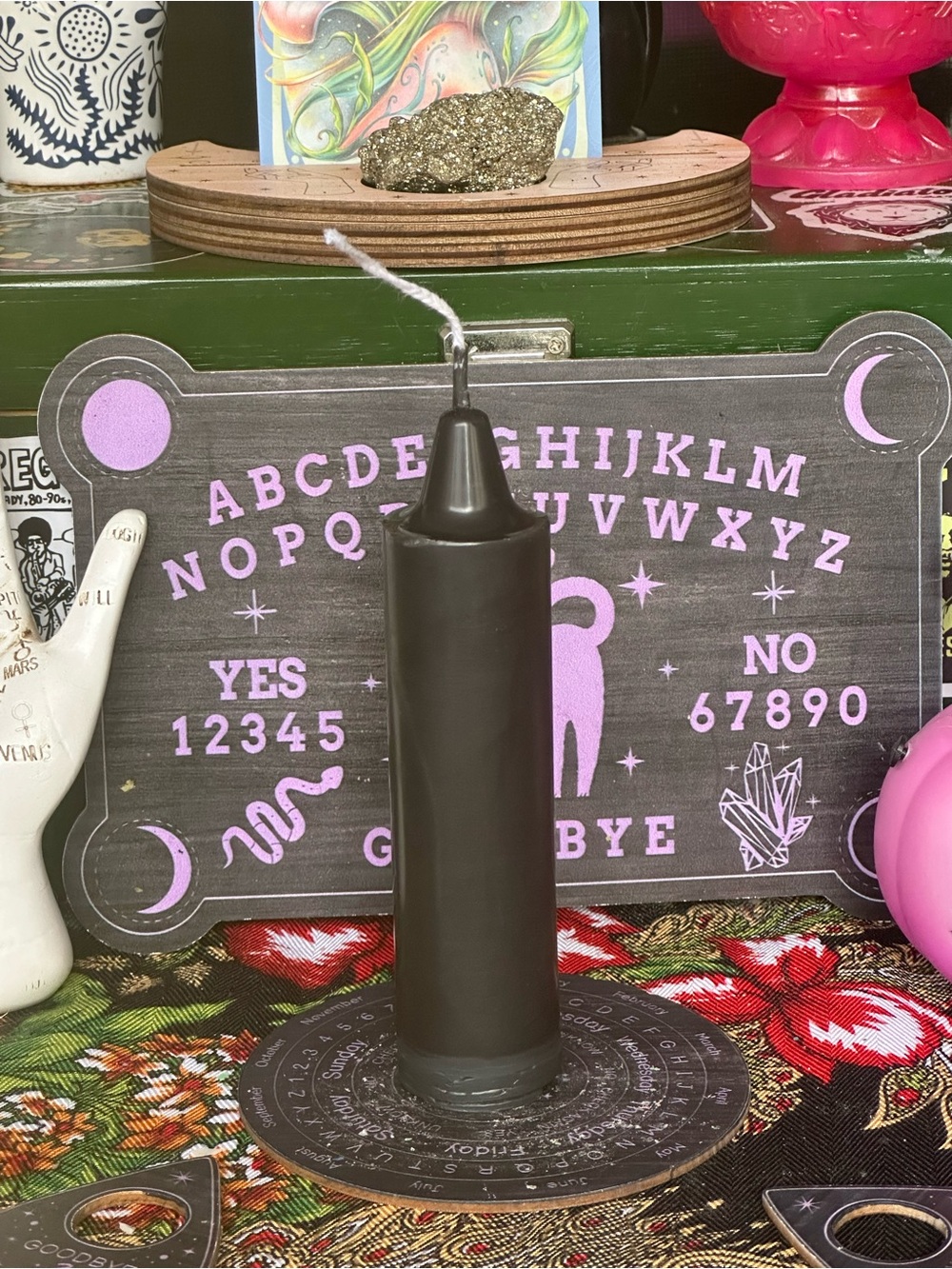 Black Jumbo Spell Candle